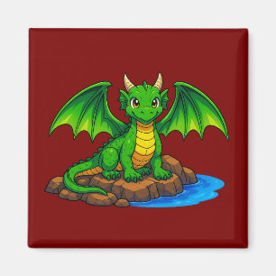 Íman Dragão medieval mágico