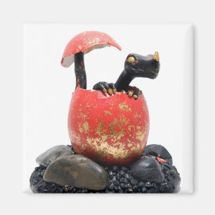 Íman Dragão preto que choca o ímã