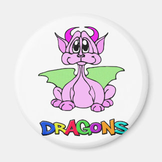 Íman Dragão Rosa