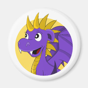 Íman Dragão roxo