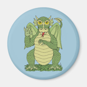 Íman Dragão Verde