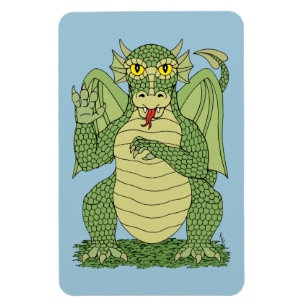 Íman Dragão Verde