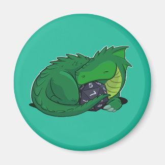 Íman Dragão Verde D20