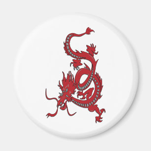 Íman Dragão Vermelho - Ano do Dragão