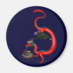 Íman Dragão Vermelho Oriental