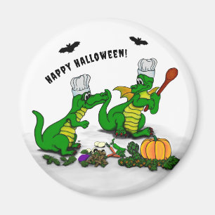 Íman Dragões - Feliz Halloween! Hoje eu cozinho
