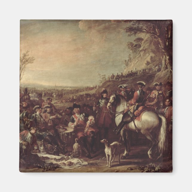 Íman Dragões Montados da Casa do Rei, 1737 (Frente)