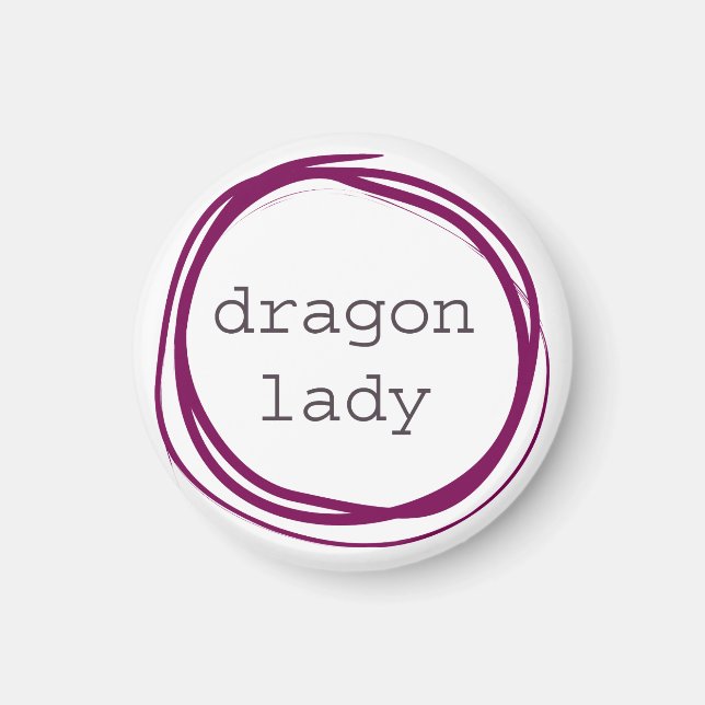 Íman Dragon Lady (Frente)