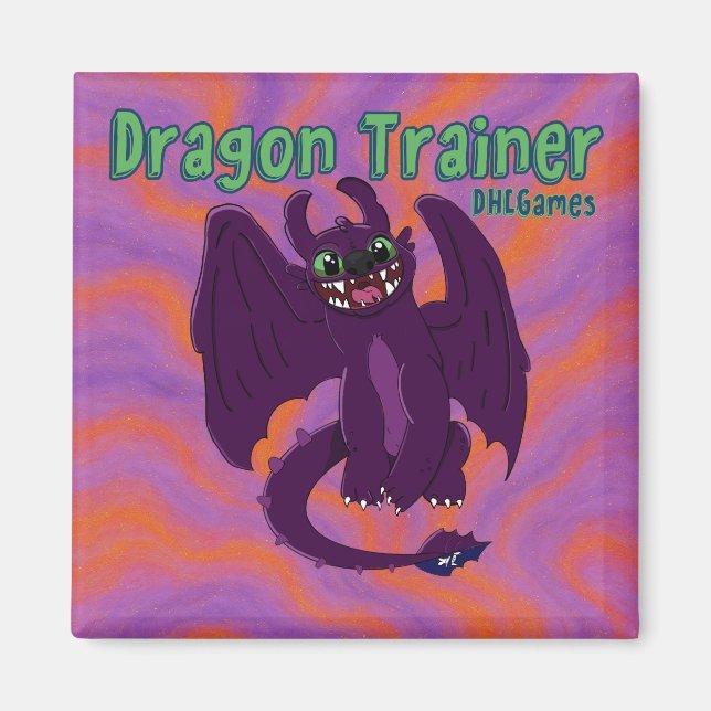 Íman Dragon Trainer Small Magnet (Frente)