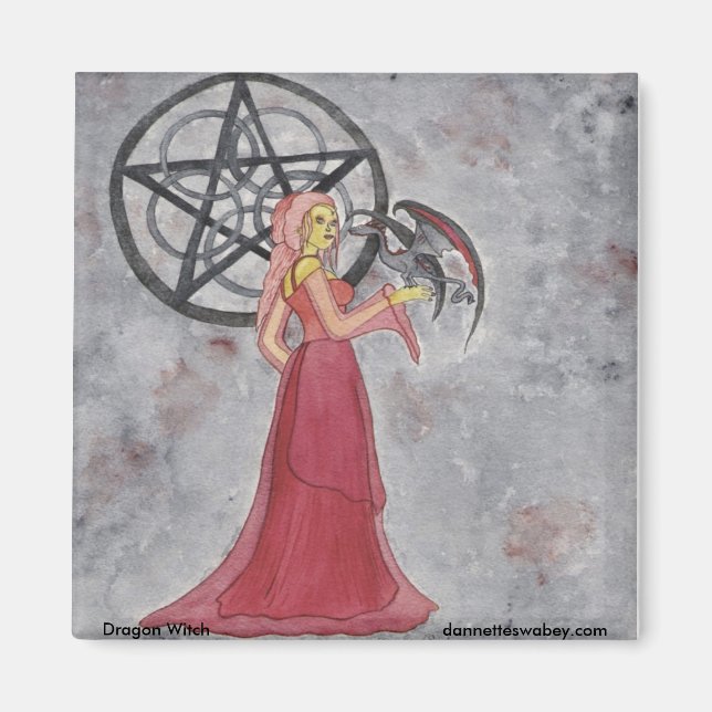 Íman Dragon Witch Magnet (Frente)