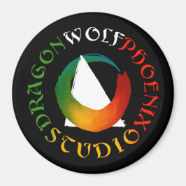 Íman Dragon Wolf Phoenix Studio Magnet