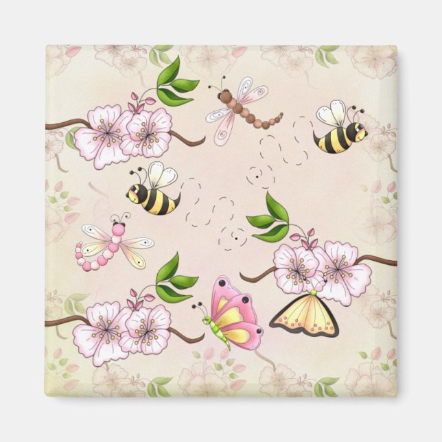 Íman Dragonflies Magnet #3 (Frente)