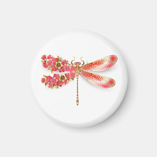 Íman Dragonfly com joalheria sakura