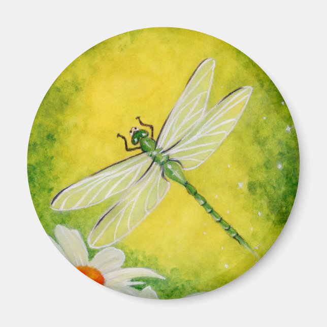 Íman Dragonfly Daisy Magnet (Frente)