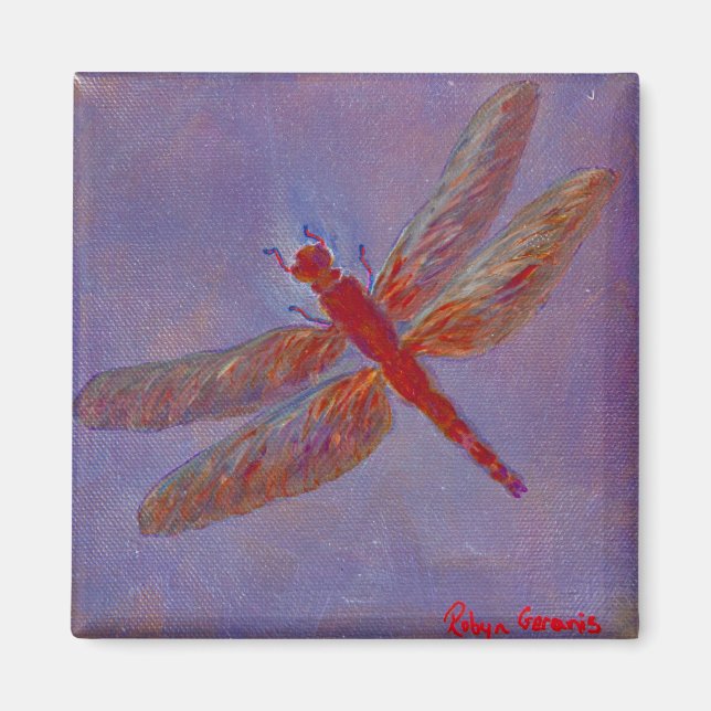 Íman Dragonfly Glimmer Radiante (Frente)