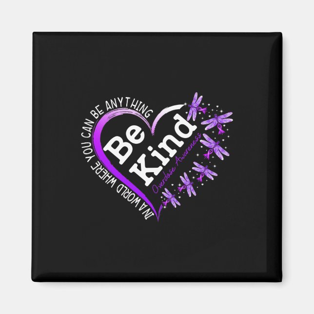 Íman Dragonfly Heart Ser Kind Purple Overdosagem Sensib (Frente)