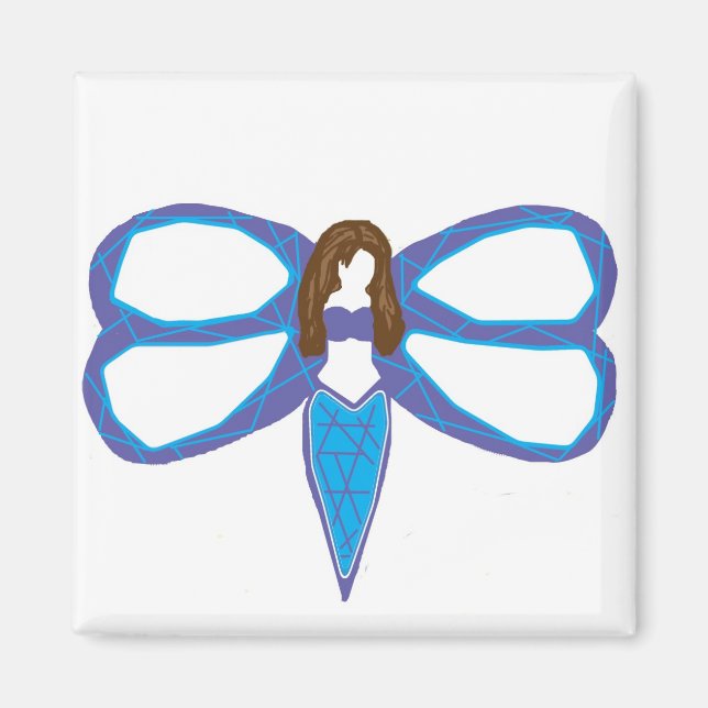 Íman Dragonfly Lady 2 (Frente)