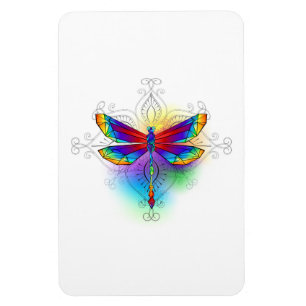 Íman Dragonfly Poligonal