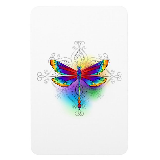 Íman Dragonfly Poligonal (Vertical)