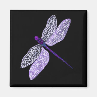 Íman Dragonfly Roxo