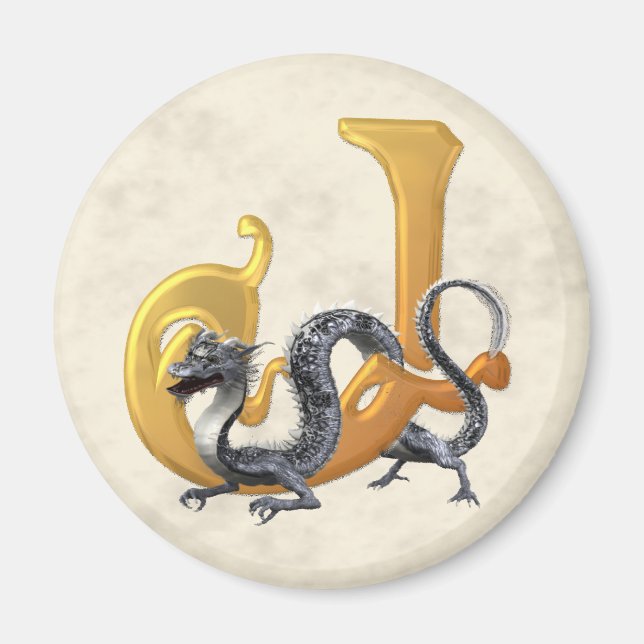 Íman Dragonlore Inicial J (Frente)