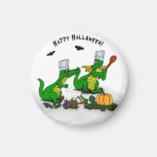 Íman Dragons - Feliz Halloween! Hoje eu cozinho