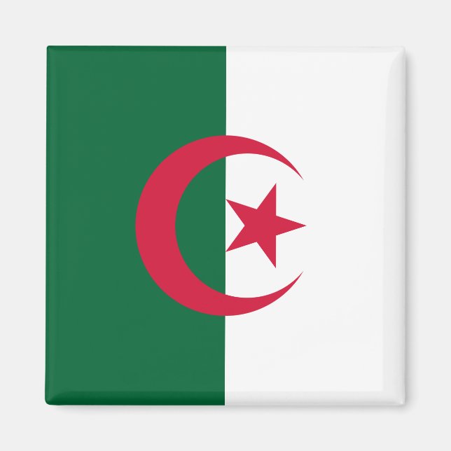 Íman Drapeau Algérie (Frente)
