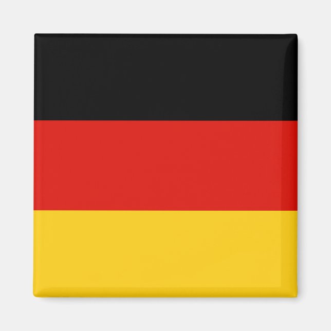 Íman Drapeau Allemagne tricolore (Frente)