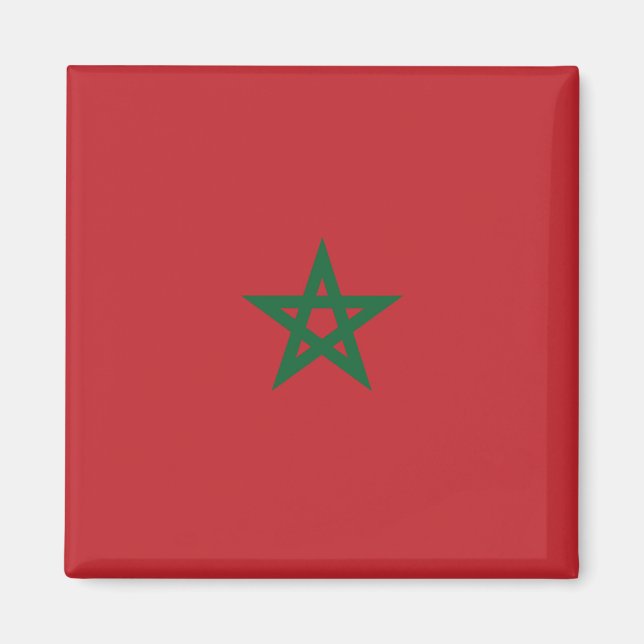 Íman Drapeau Maroc (Frente)