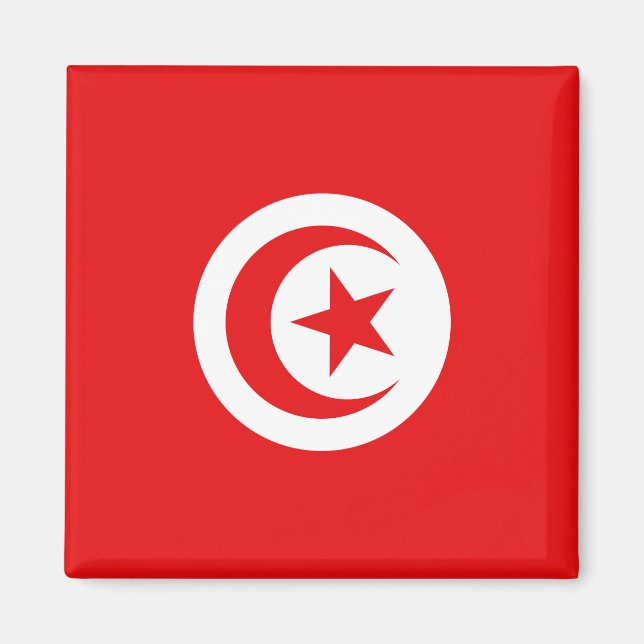 Íman Drapeau Tunisie (Frente)