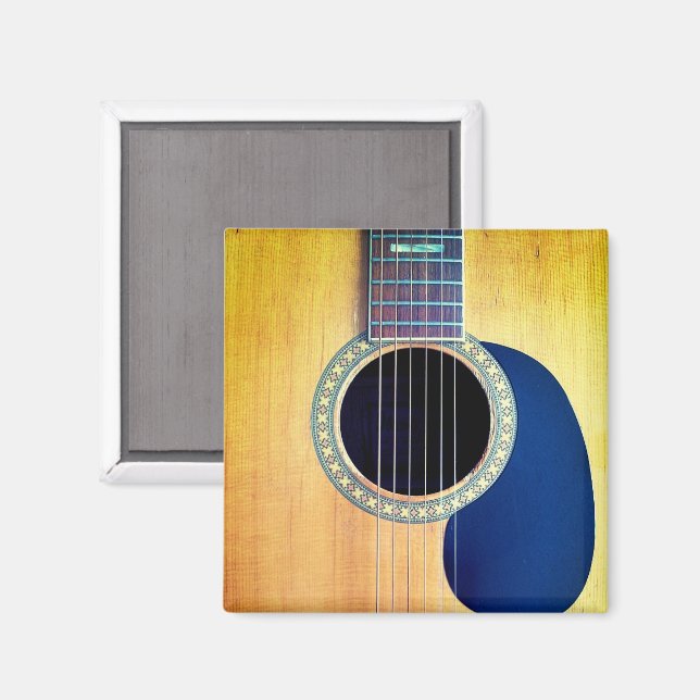 Íman Dreadnought Acoustic 6-String Guitar Artist Design (Front/Back)