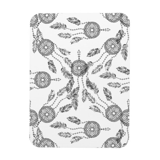 Íman Dream Catcher Design (Vertical)