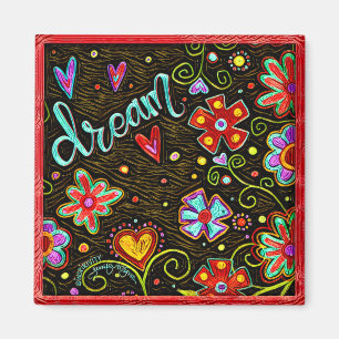 Íman "Dream" UMA PALAVRA Inspirivity Magnet