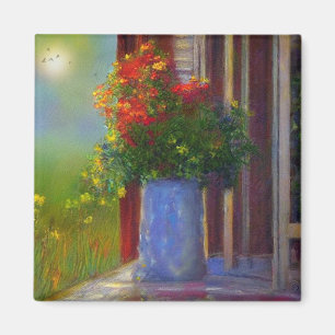 Íman Dreamy Vase Of Flowers