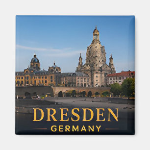 Íman Dresden Alemanha Destino de Viagem Cidade Históric