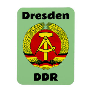 Íman Dresden, DDR, Dresden, Alemanha - Ossi da Alemanha