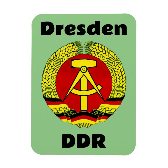Íman Dresden, DDR, Dresden, Alemanha - Ossi da Alemanha (Vertical)
