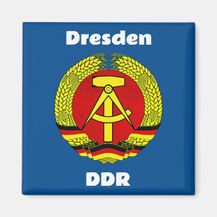 Íman Dresden, DDR, Dresden, Alemanha - Ossi da Alemanha