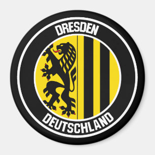Íman Dresden Round Emblem