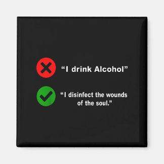 Íman Drink Alcohol Disinfect The Wounds Of The Soul