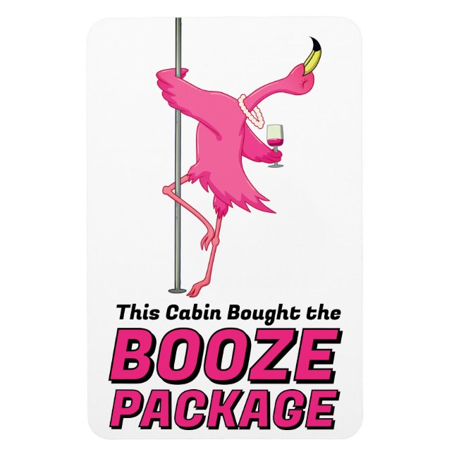 Íman Drink Package Cruise Ship Stateroom Magnet (Vertical)