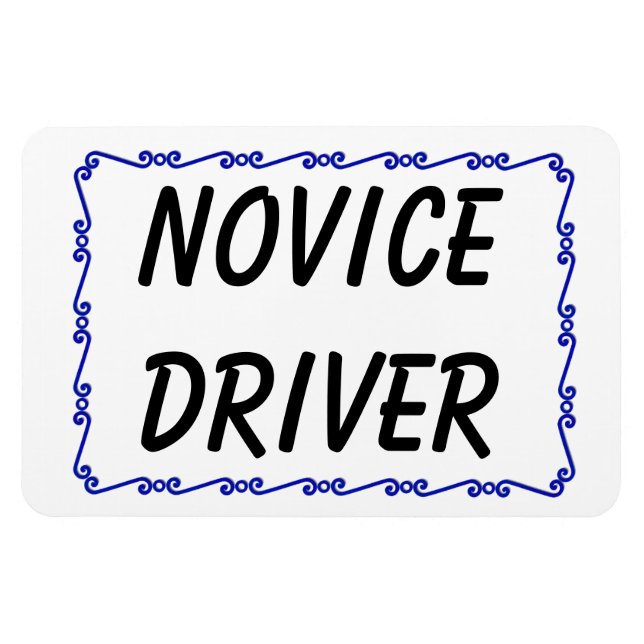 Íman Driver Novice (Horizontal)