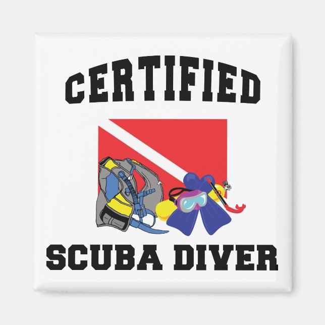 Íman Driver SCUBA certificado (Frente)