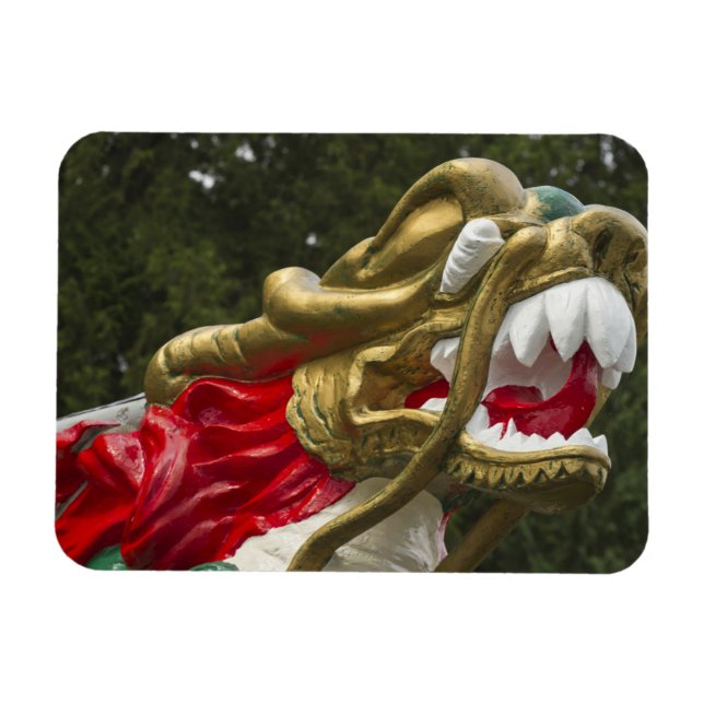 Íman Dronboat figurehead chinês, Stanley Park (Horizontal)