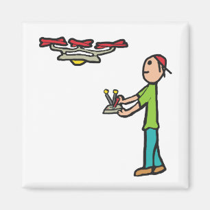 Íman Drone voando