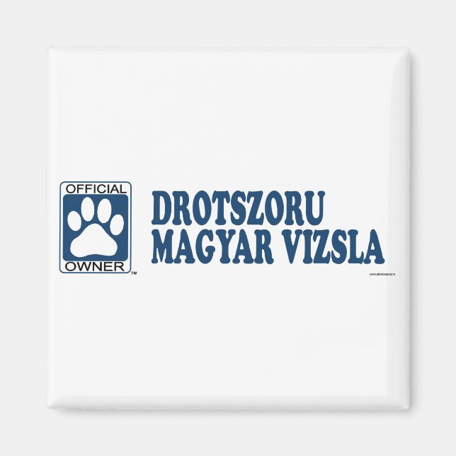 Íman Drotszoru Magyar Vizsla Blue (Frente)