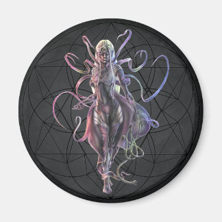 Íman Drow Matron Round Magnet