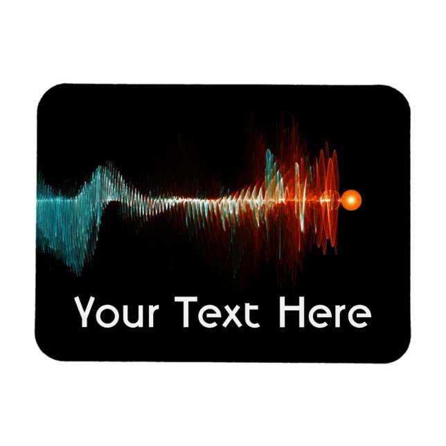 Íman Dualidade de Onda de Partículas (Horizontal)