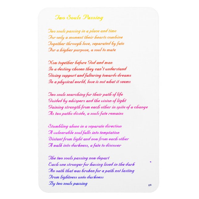 Íman Duas Almas Passando (Vertical)