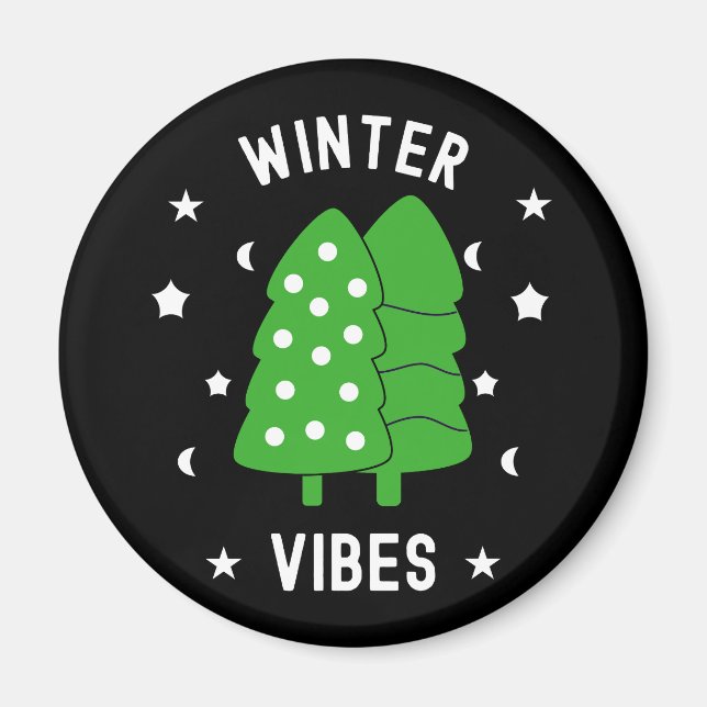 Íman Duas Árvores Vibrações de Inverno (Frente)